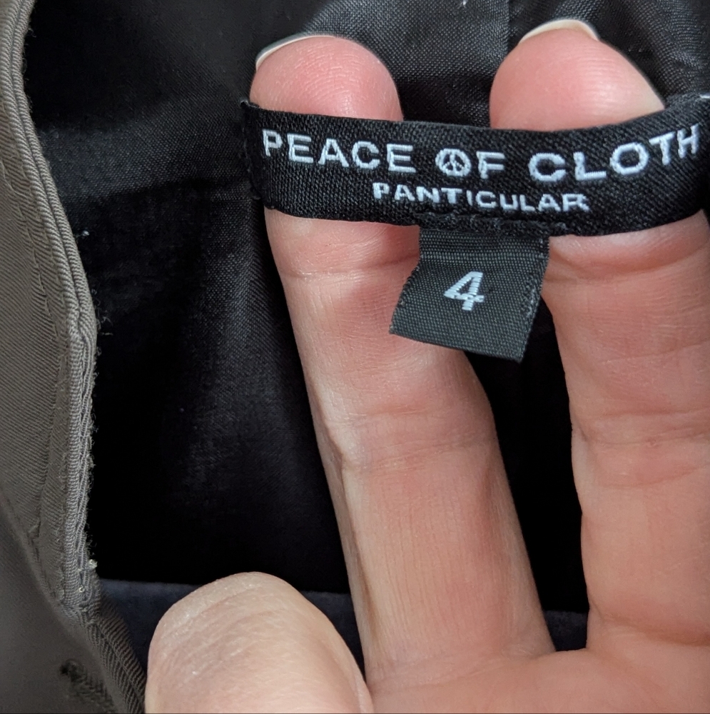 Women's Gray Peace of Cloth Pantiular Jacket - Picture 6 of 6